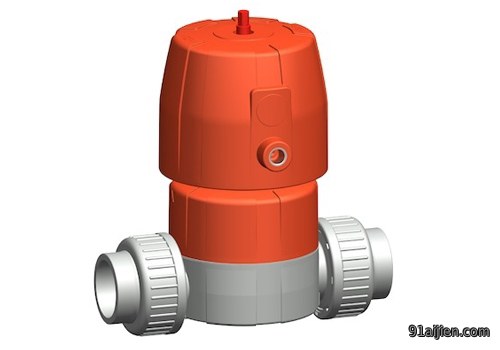 GF Piping System的新型气动隔膜阀