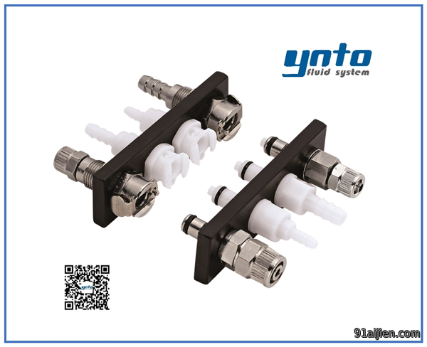 Multi–Mount 多管道面板系列接头，CPC塑料快速接头 Multi-Mount Series