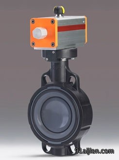 +GF+ 240型对夹式气动蝶阀